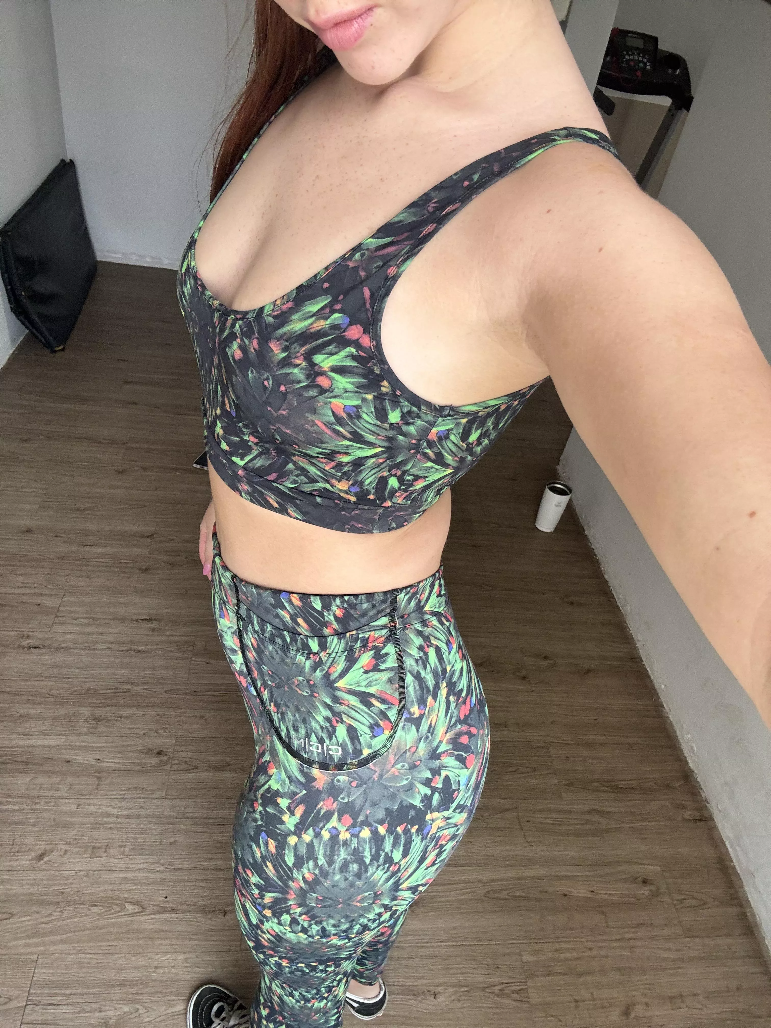 A little cleavage from this redhead.  posted by Donttellyourgirlfrie