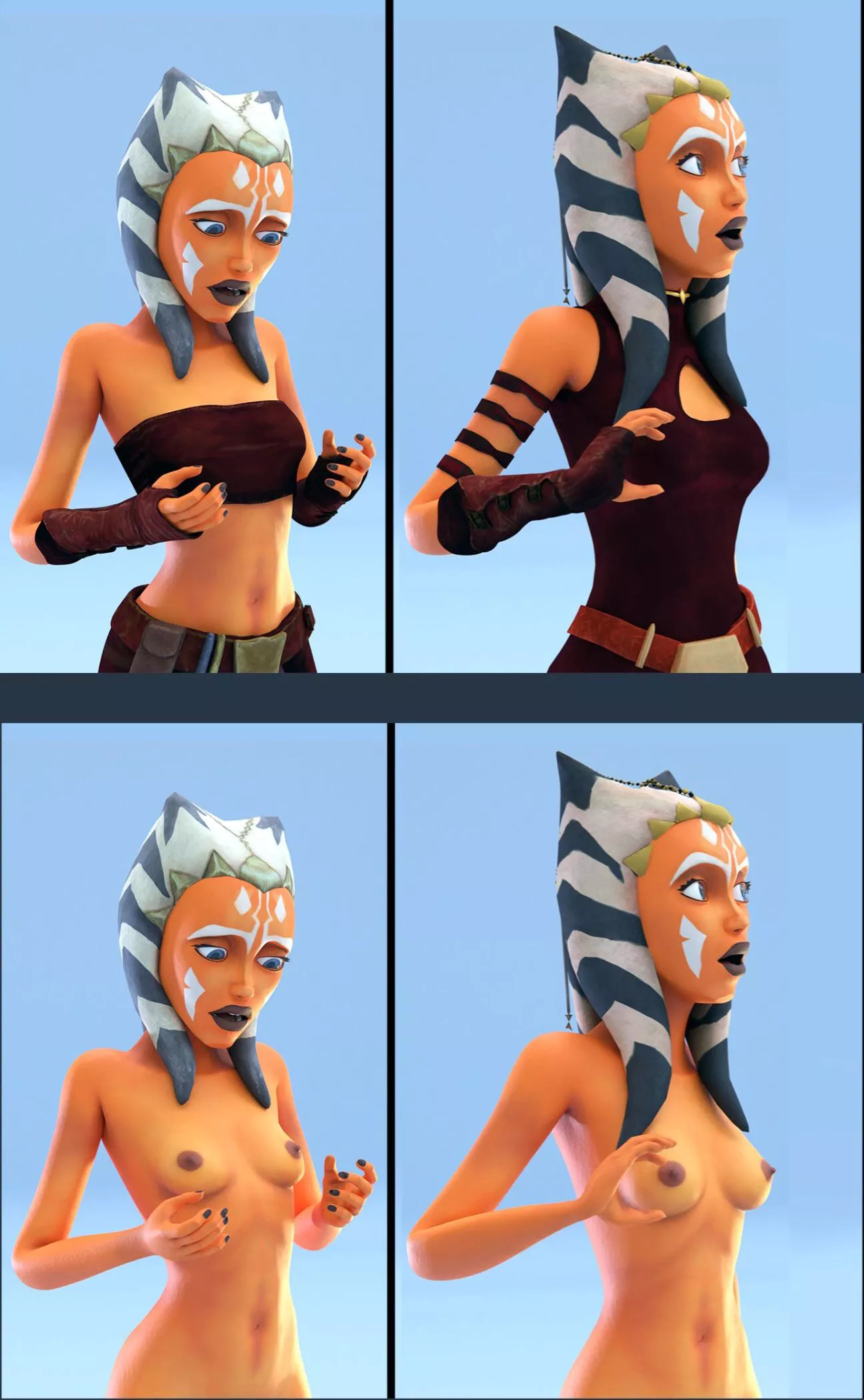 Ahsoka Tano (unknown) posted by Ahsokii