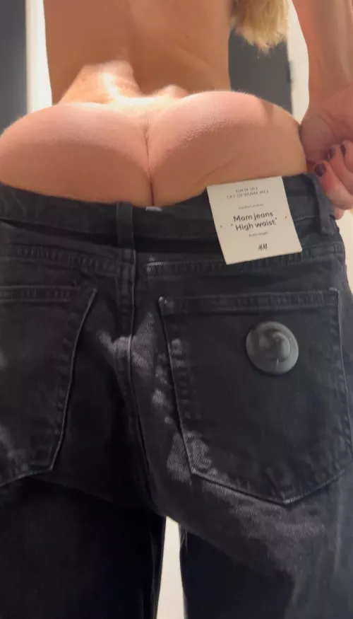 Always try on everything without panties and put them back by HannaHotwife26y