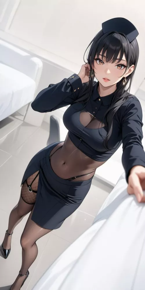 Body Stocking Nurse  by CheetahSperm18