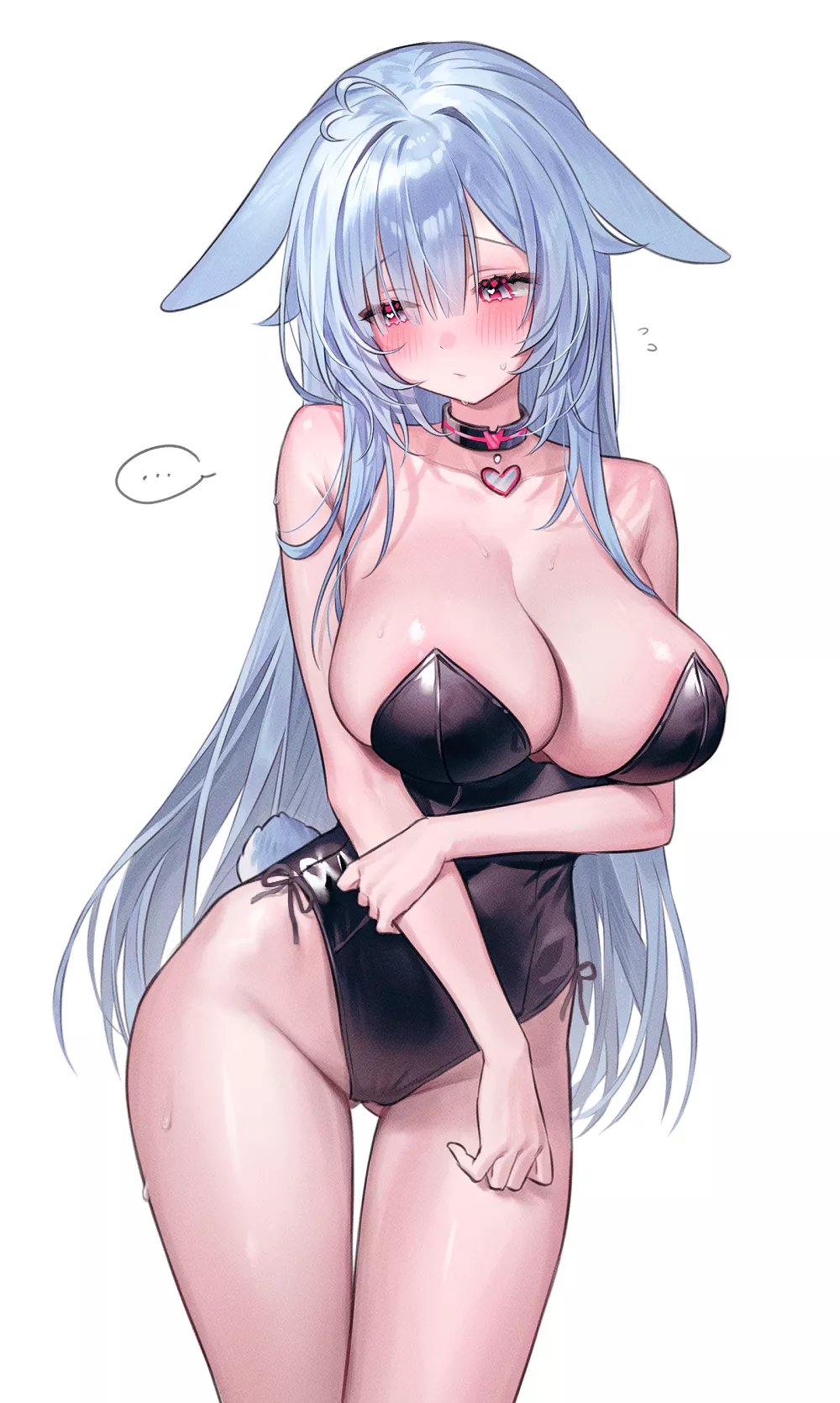Bunnygirl feeling nervous  posted by marxsander2016
