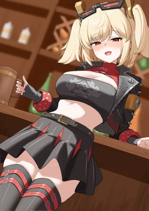 Burnice White (Zenless Zone Zero) [xi oshir1] by MrZerFox