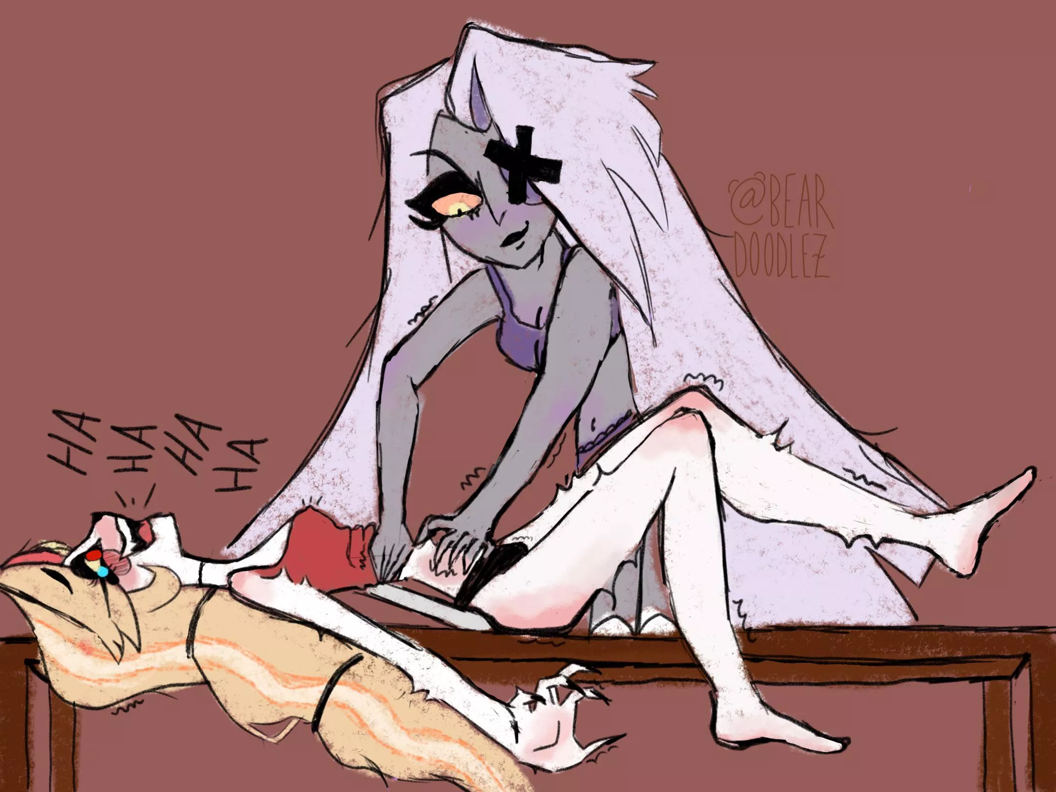 Chaggie ticklessss posted by cherryystemm