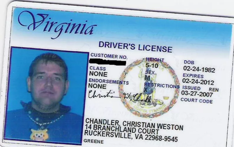 Chris’ Drivers License (C. 03/27/2007) by LiamFalconer2510