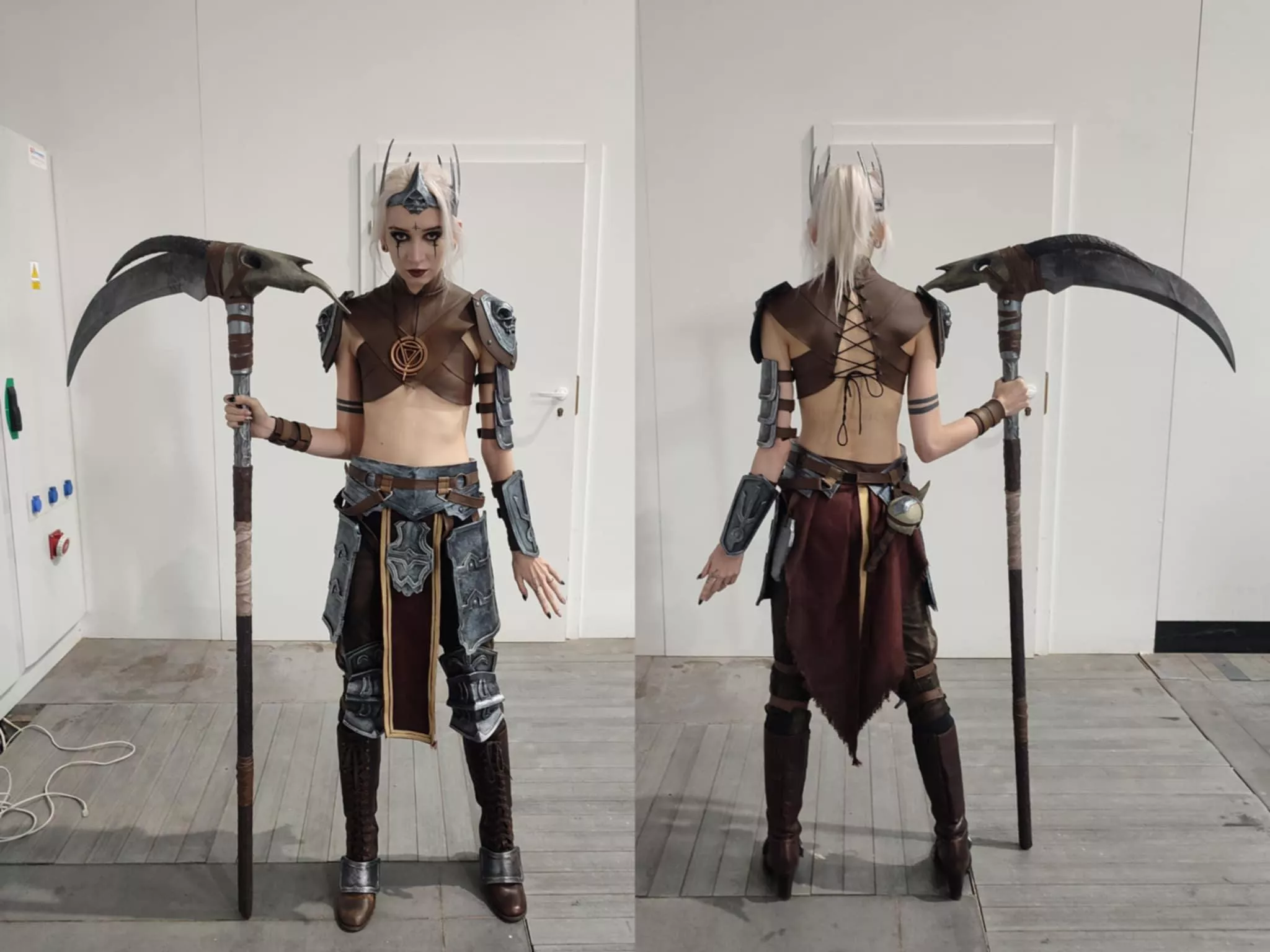 Diablo 4 necromancer before editing by (whiteeefox) posted by xFoxyCosplay