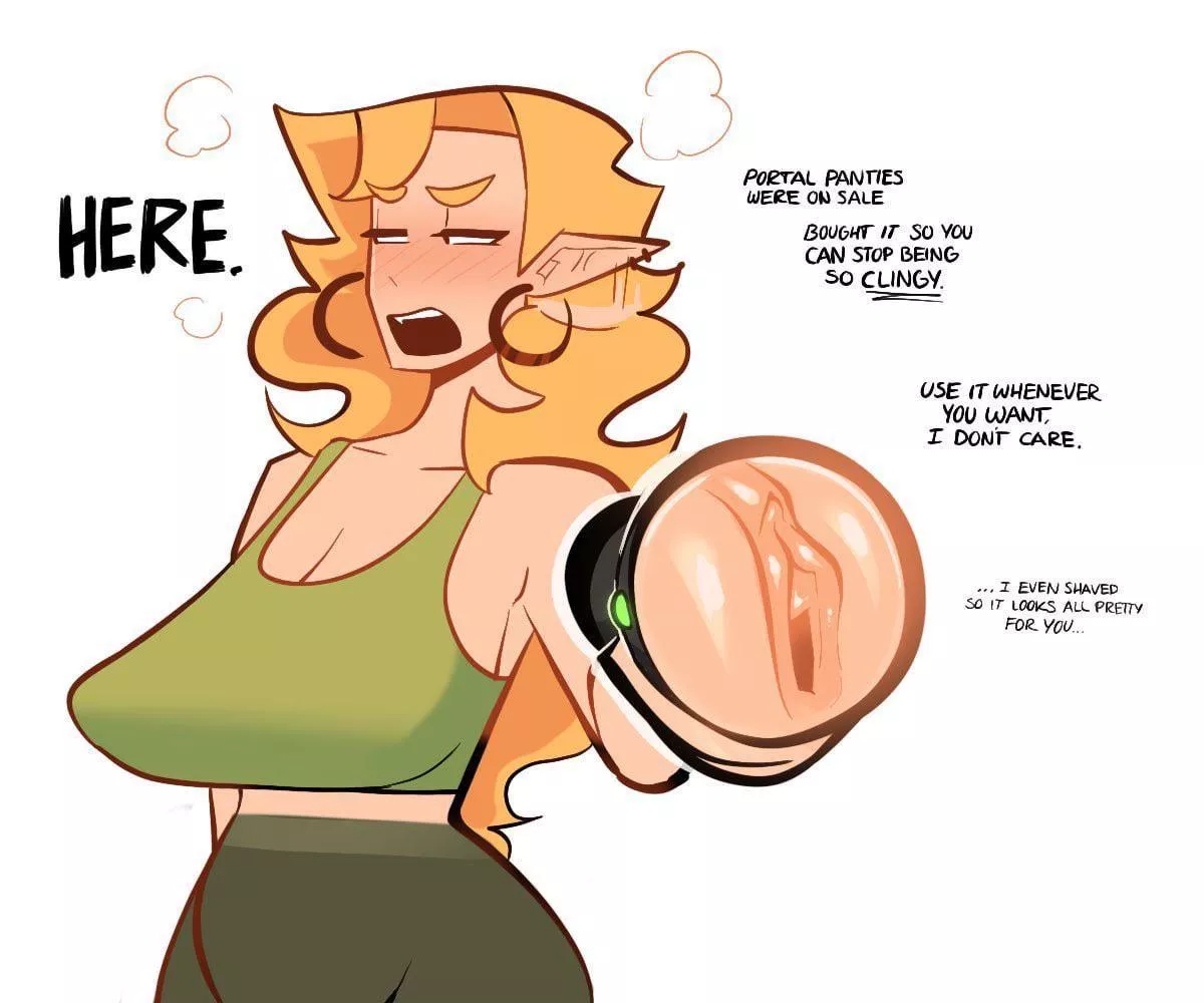 [F4A] They were on sale! How could I not buy the portal panties! Who wants one?? posted by throwawayfun696