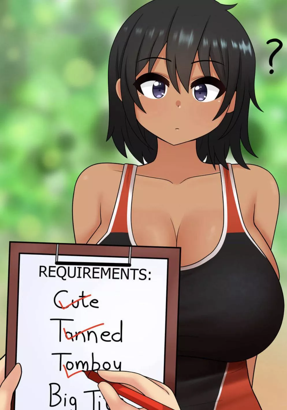 [F4M] I’m your girlfriend with some absolutely ENORMOUS knockers. Open to either slice of life or hyper play; long term posted by DisastrousDancer