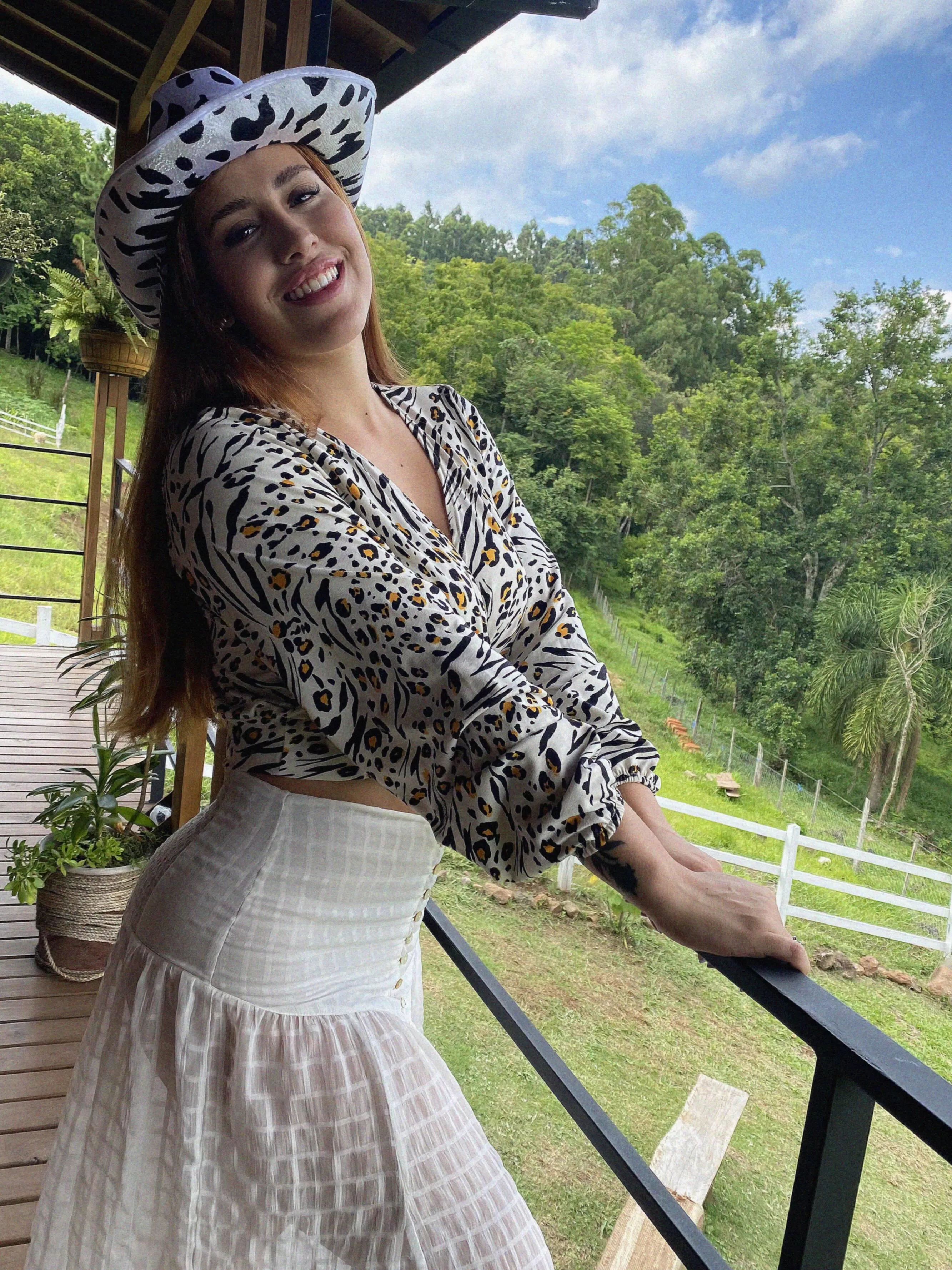 Feeling spotted and stylish in my Dalmatian hat! posted by NatureDancingLover