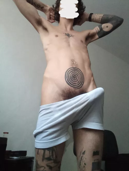 hairy pubes and armpits by x420__