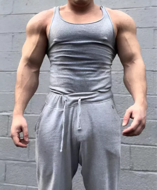 I don’t think I can wear these sweatpants in public anymore 😓😂😂 by [deleted]