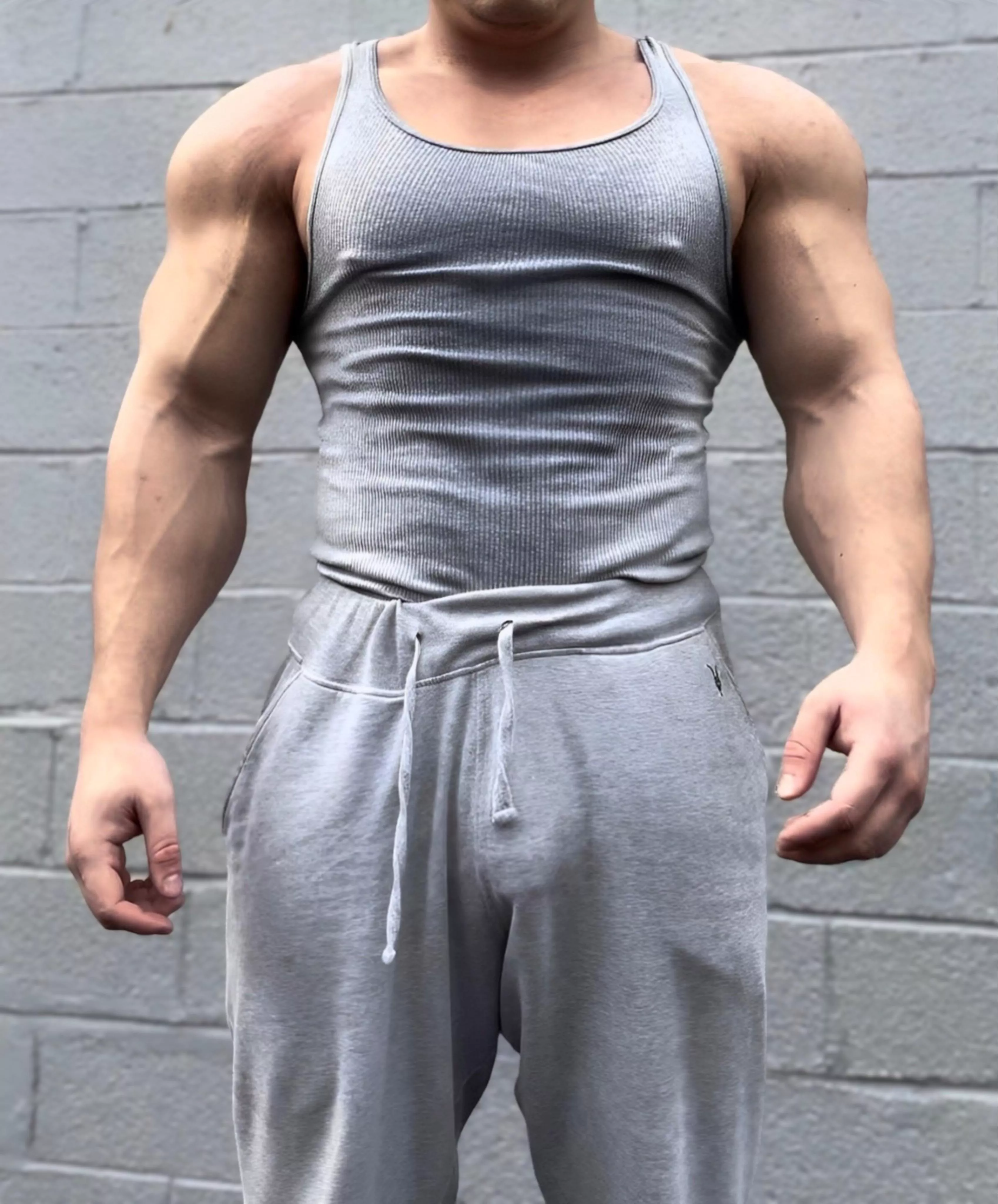 I don’t think I can wear these sweatpants in public anymore 😓😂😂 posted by [deleted]