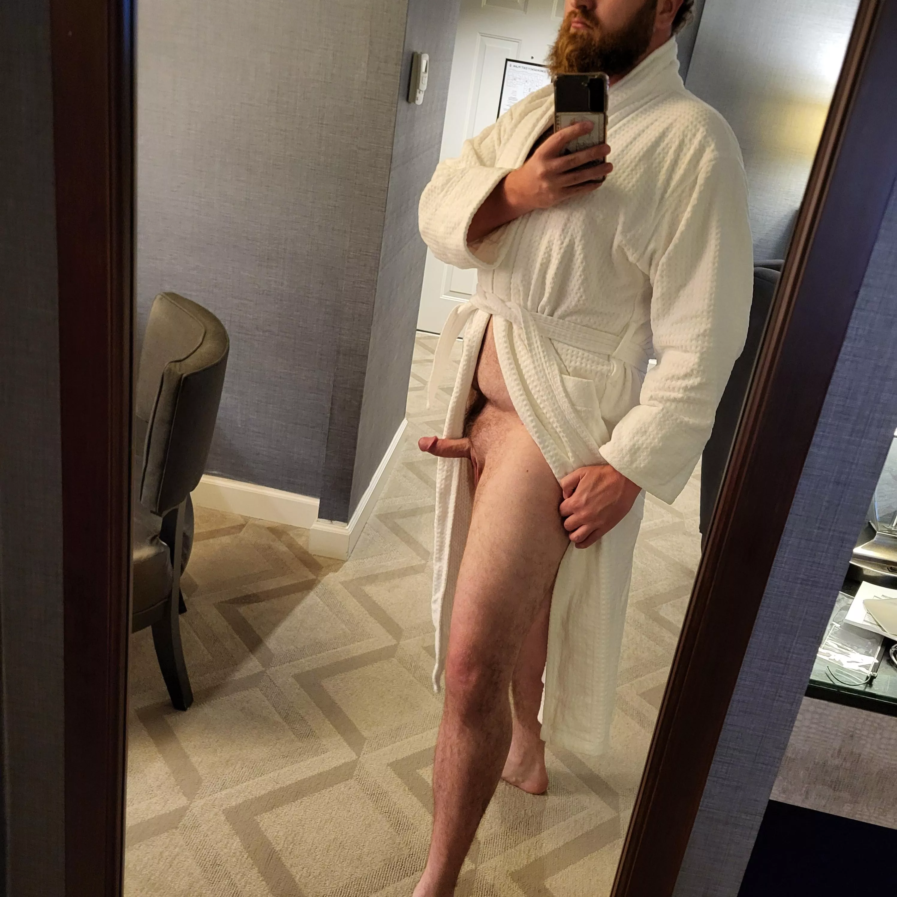 I wish my cock was as big as me beard, lol. I think it looks really good, though! posted by AvidaLaVida