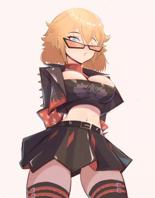 Kaneko Lumi (Phase Connect), Burnice White (Zenless Zone Zero) [miltaire94] by MrZerFox