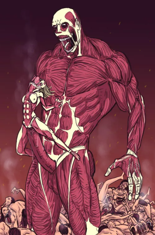 Killing the female titan by Gurifusu