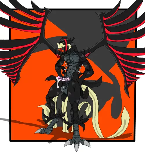 [M] Bleack Feather Dragon (Amarashiaki) by Stunning_Leyla