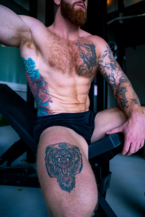 Post-workout Selfie by WetOnLev