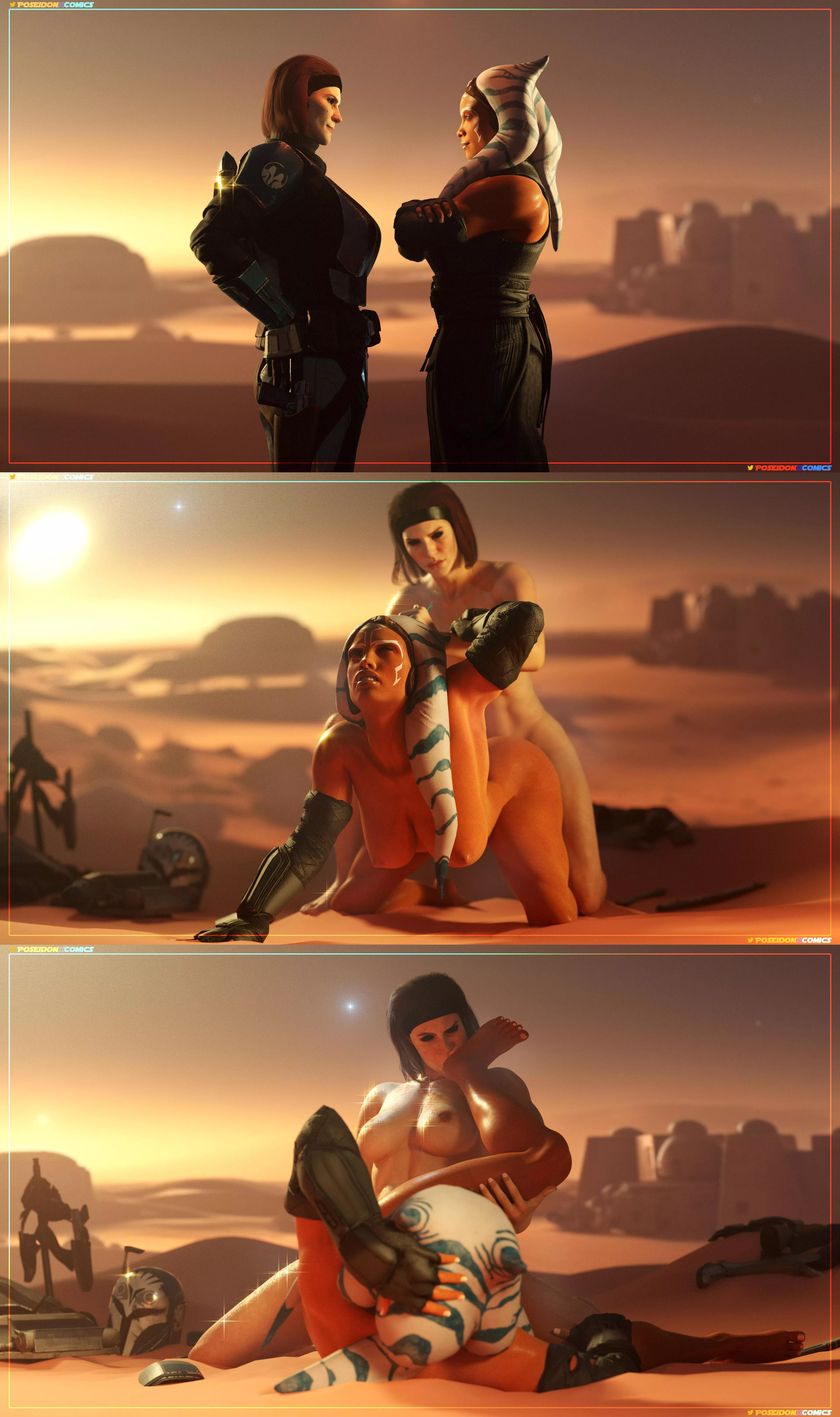 Rekindled Beskar II [Ahsoka x Bo Katan] (PoseidonXComics) posted by Lionsroar