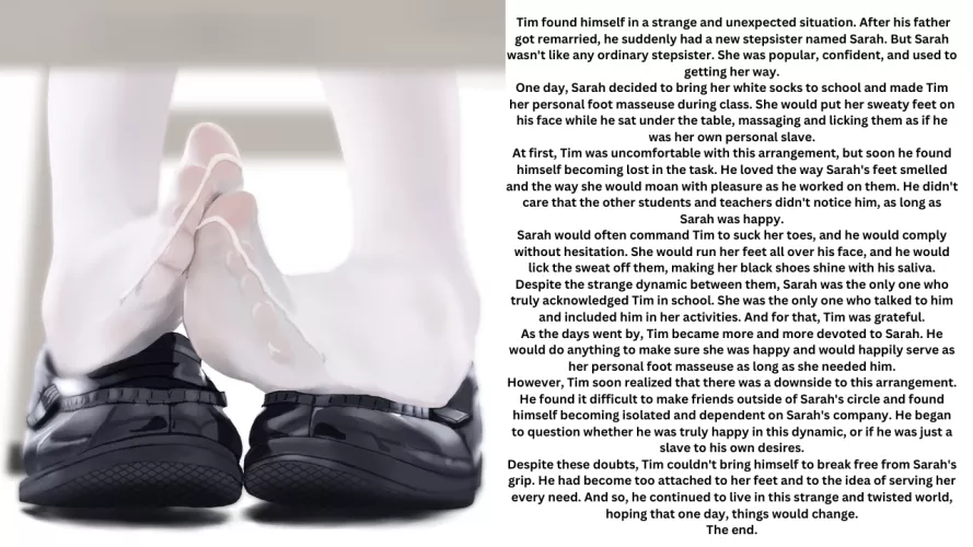 step sister [feet] [worship] [domination] [slave] [femdom] by Mr_fool235