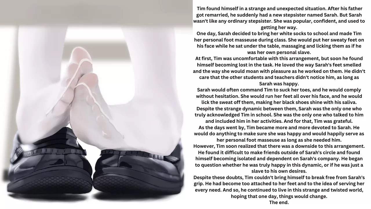 step sister [feet] [worship] [domination] [slave] [femdom] posted by Mr_fool235