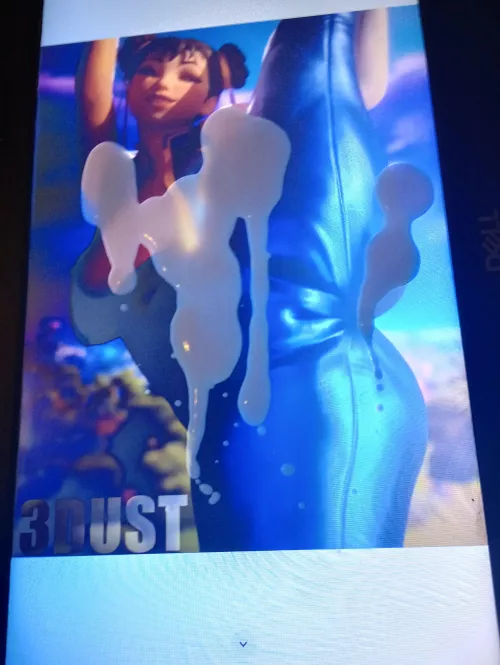 Chun li milked me  by Arandomguy670