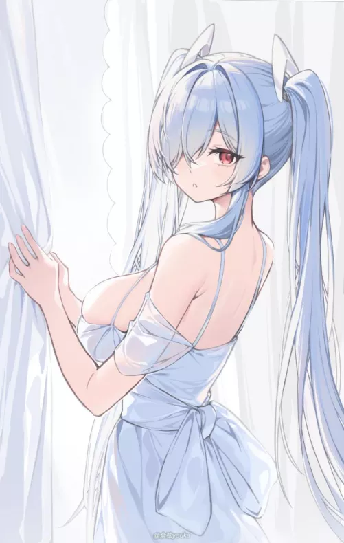 Cinderella glancing back [Nikke] by Bulky_Wasabi5882