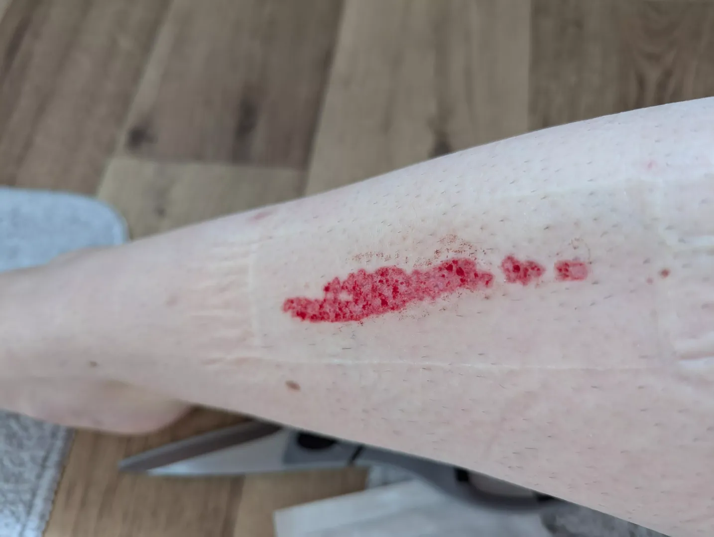 Don't rush when shaving peeps... by gemqem