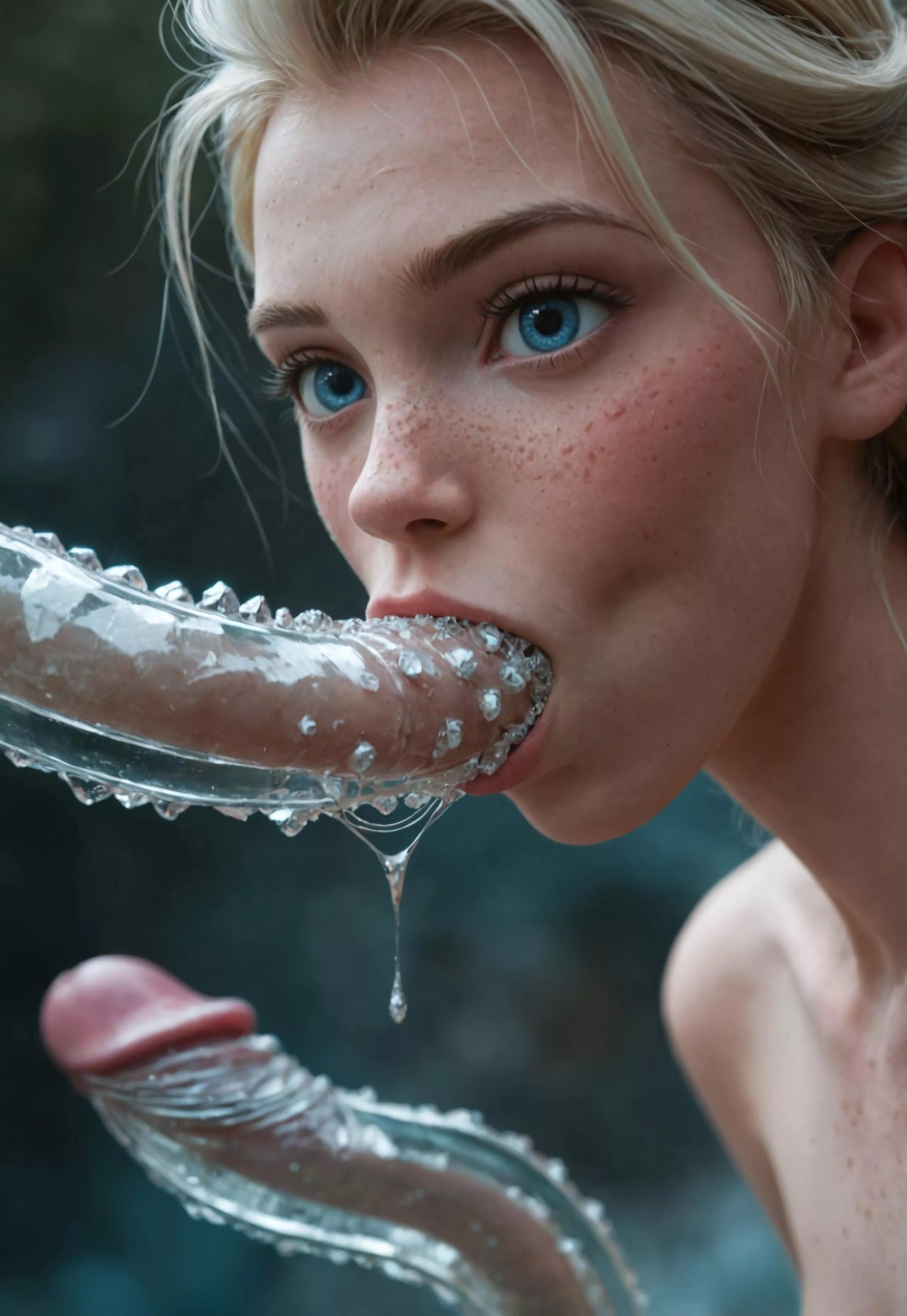 Elsa's custom candies - AI posted by bbbkinky