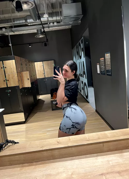 Feeling cute in my gym fit by againstforemast