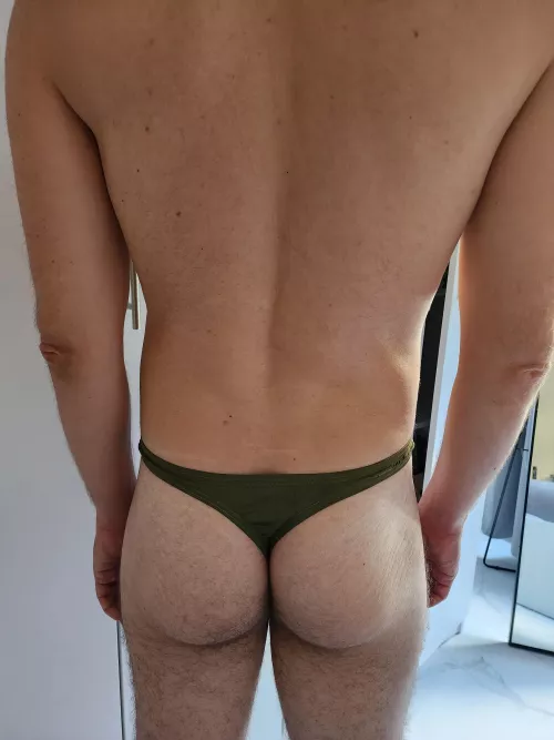 First time ever showing off my ass. How does it look in this new thong?  by alteregoorisit