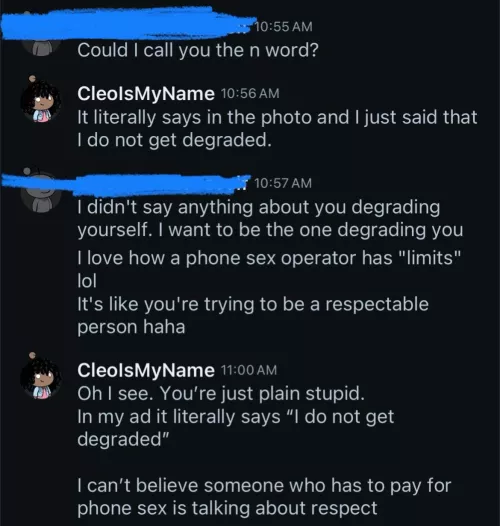 If it’s one thing men have, it’s audacity. The irony in trying to degrade a PSO while having to PAY a PSO 🤣  by CleoIsMyName