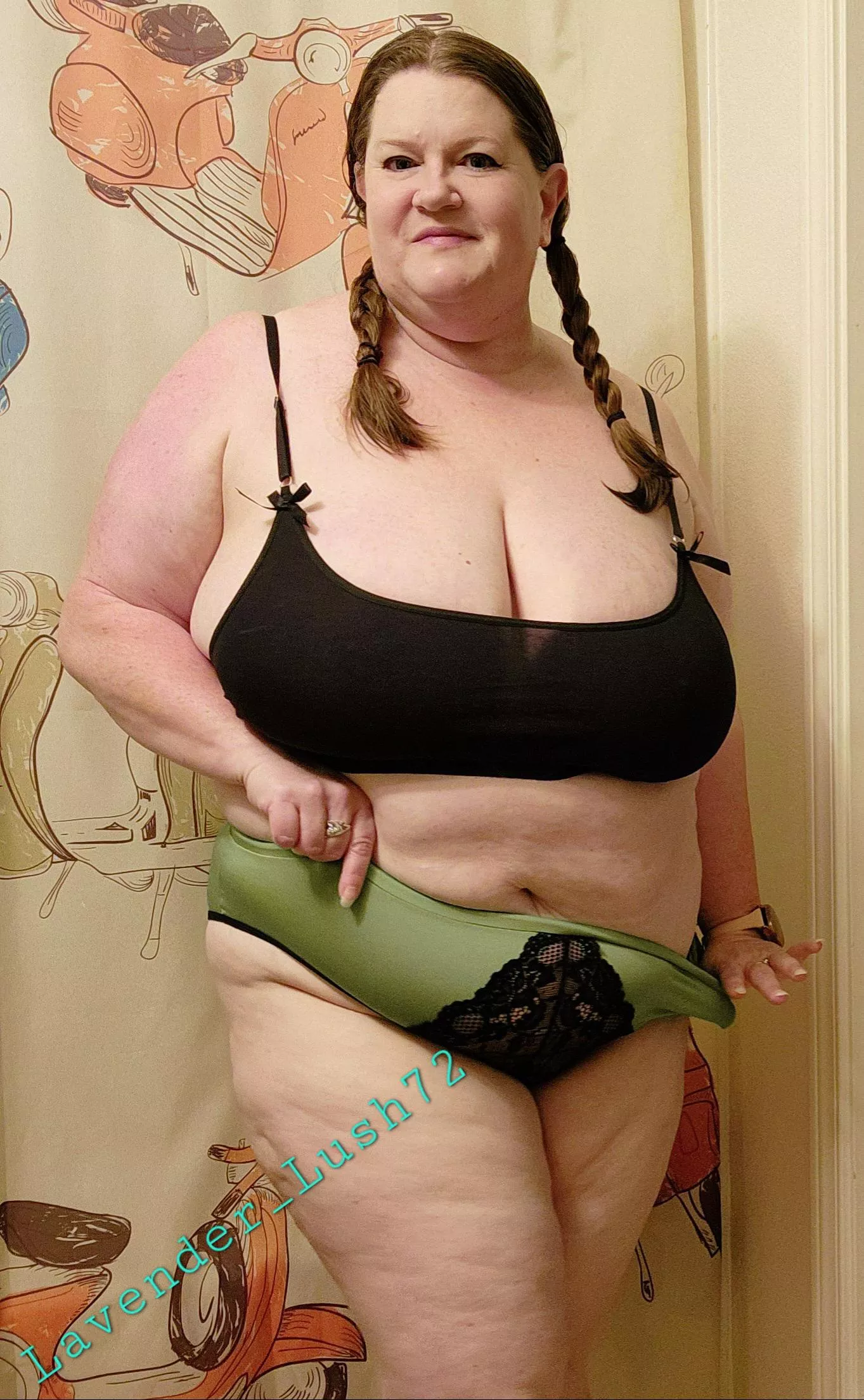 I'll let you finish taking them off 🩲 😈 [F52] posted by Lavender_Lush72