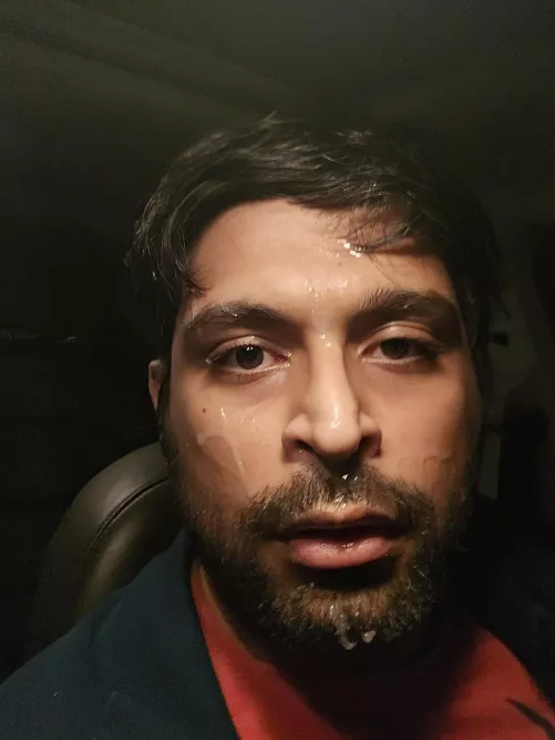 Just had a stranger from grindr give me a facial in the park. Tell me how I look by bi_desi_