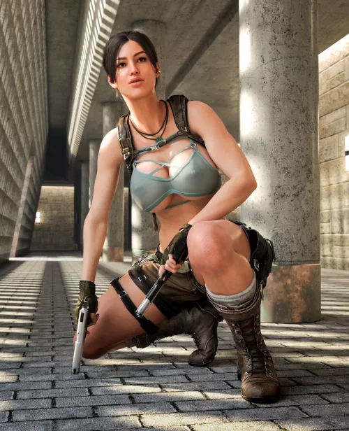 Lara Croft (tridiks) [Call of Duty] by Street_Gur_5314