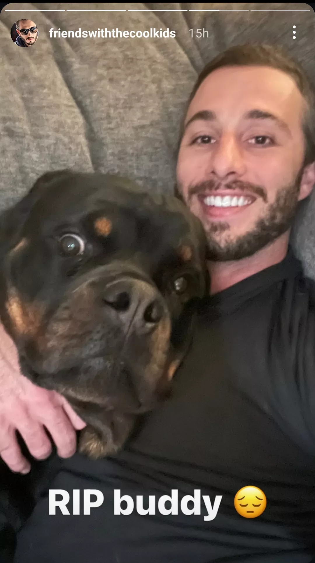 Lucas Frost misses his old dog posted by rage_guy311