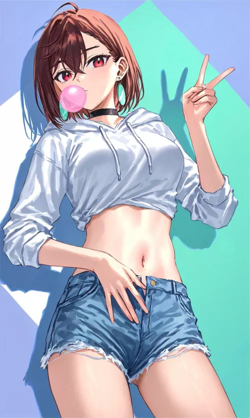 Momo Ayase [Dandadan] by CheetahSperm18