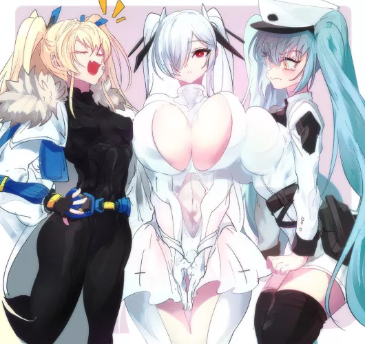 Oppai Competition [Nikke] by Boring_water33