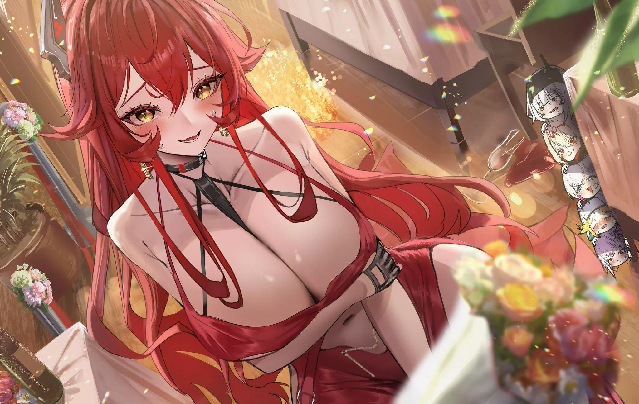 Redhood in a red dress [NIKKE] posted by marxsander2016