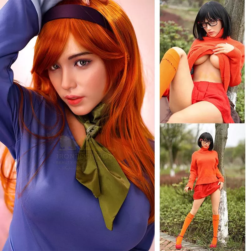 Scoobydoo velma & daphne cosplay sex doll posted by uloversdoll2019