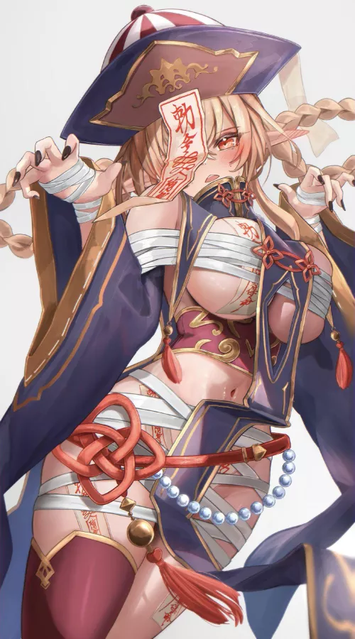 [Shiranui Flare] Mummy x Jiang Shi Flare by marxsander2016