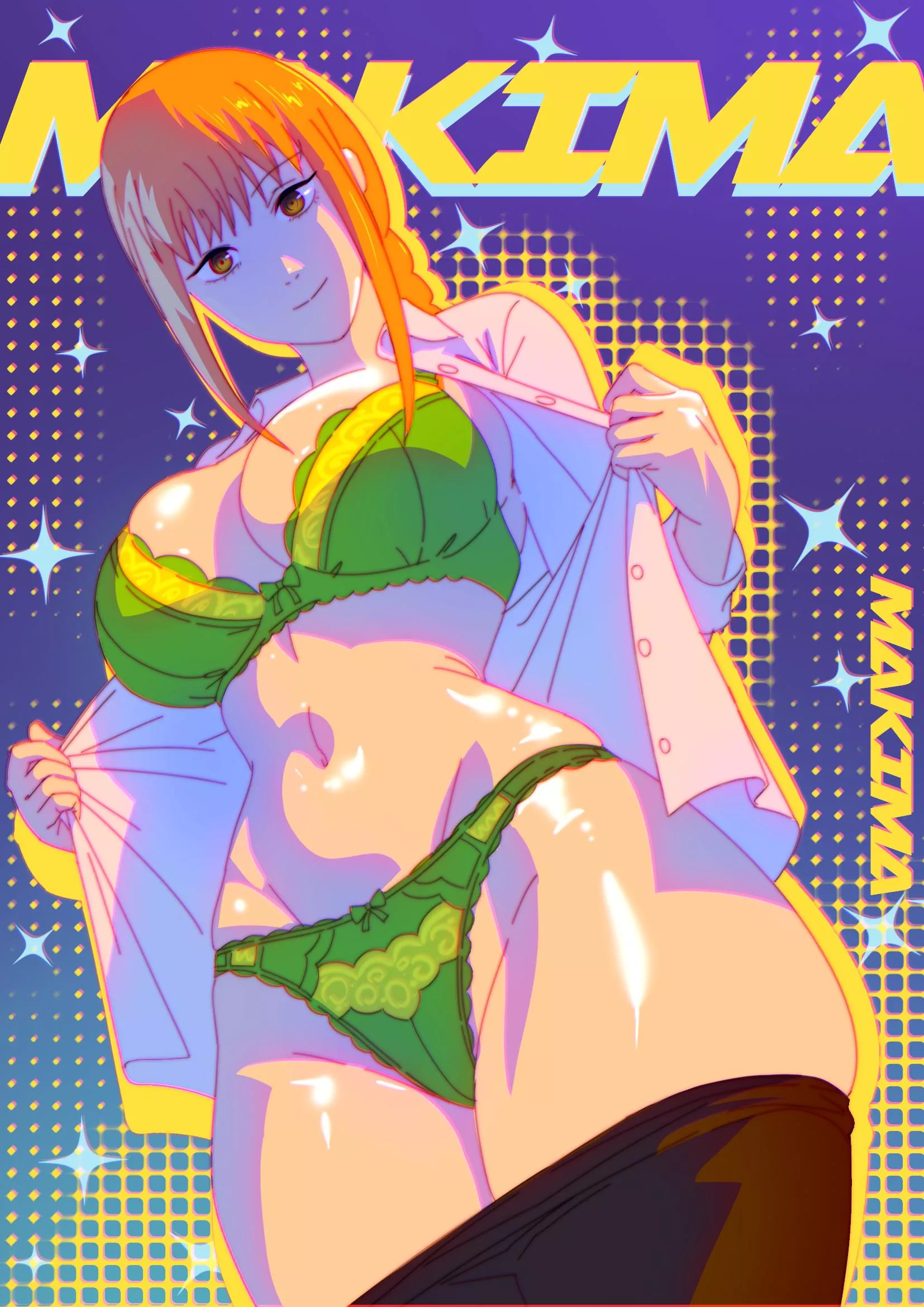 Still feeling sleepy? Makima from chainsawman [Artist Original] posted by Outrageous_Work_2863