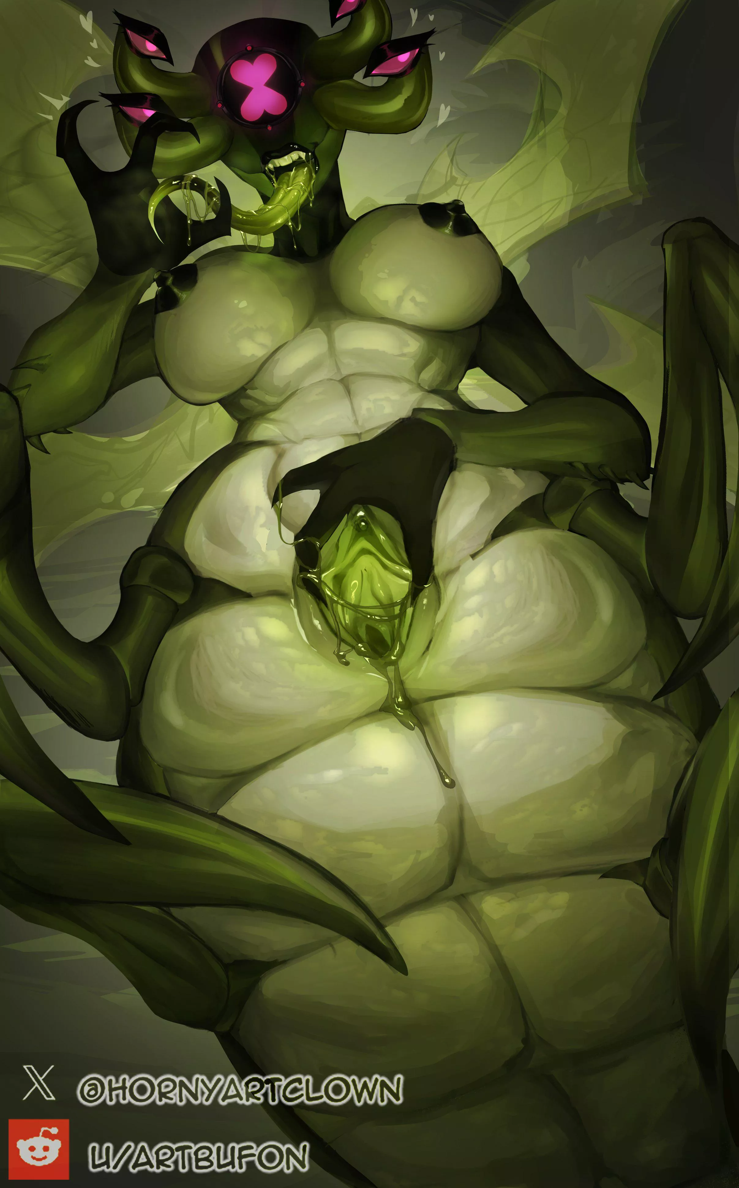 Stinkfly @HornyArtClown posted by Kroenen19