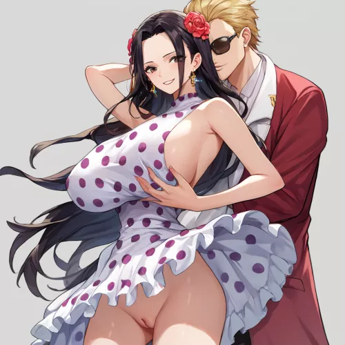 viola and flamingo  by Kolina88