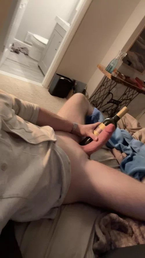 Wanna get wine drunk or cock drunk? by wenlmb