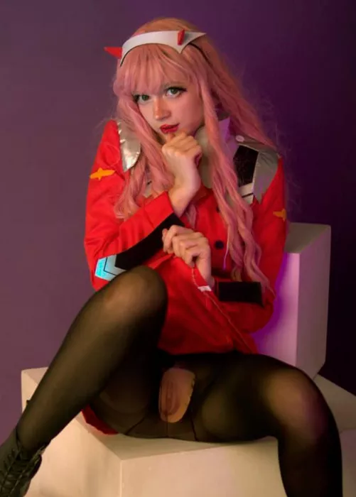 Zero Two from Darling in the Franxx by Ave Ria by MereOasis