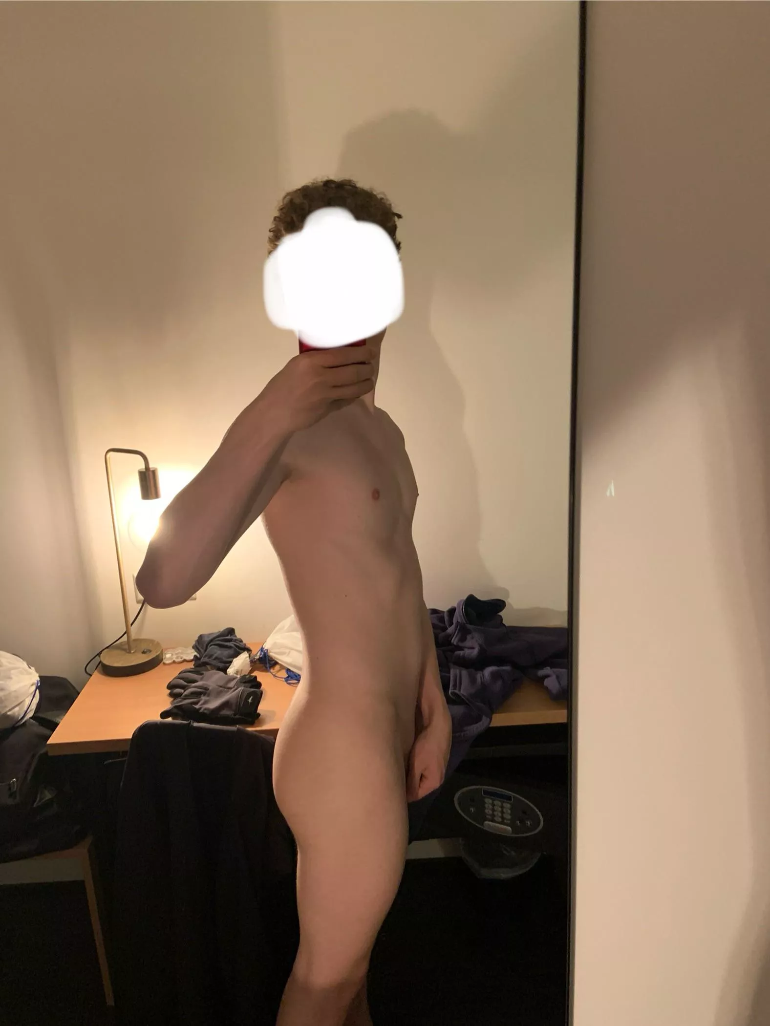 (18) please dress me up in a skirt and fishnets, lemme be your cute boy toy  posted by Previous-Session-412