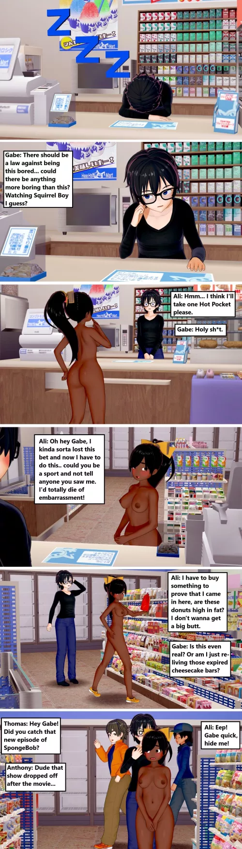 Ali's Dare  by AustinHinton