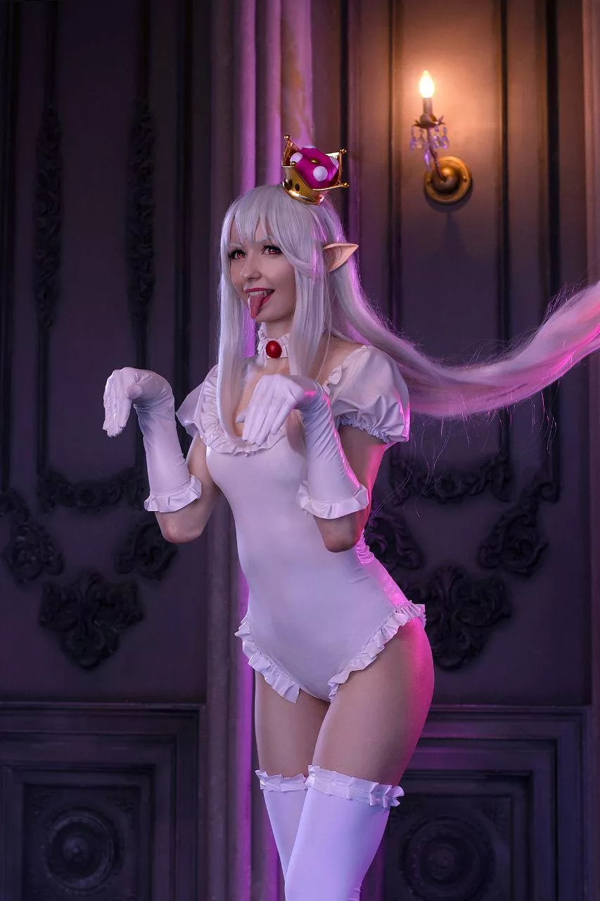 Boosette from Mario by Axilirator  posted by Axilirator_Cosplay