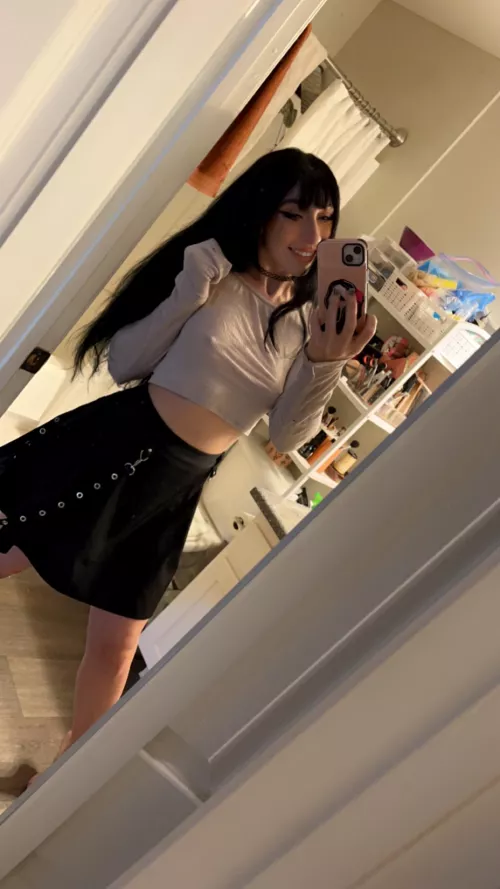 caught you looking! 😝 by xxbabydevilxx