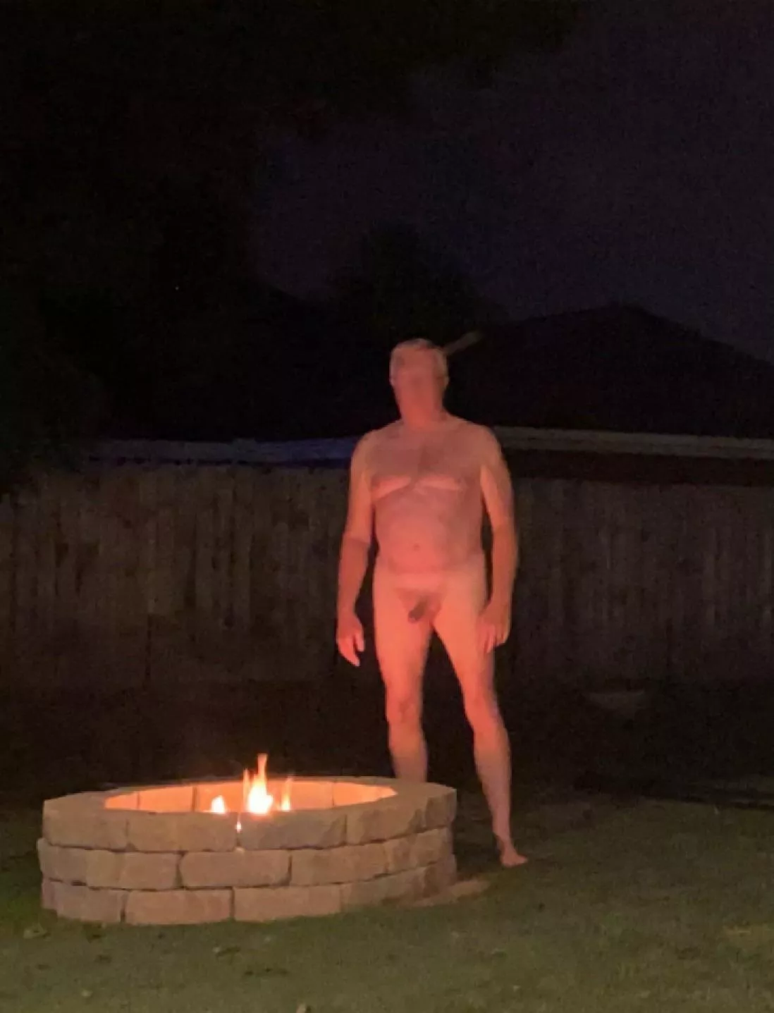 Enjoying an evening fire posted by curtclarke74