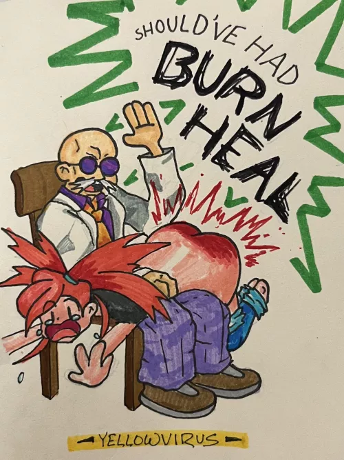 Flannery loses a battle  by YellowVirus